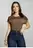 Blusa Mujer Chocolate Mp 111779