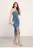 Vestido Largo Mujer Azul Mp 104596
