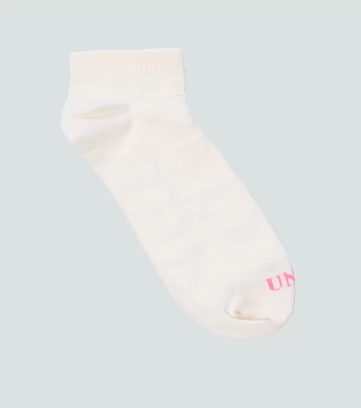 Valeria Tripack Medias Unicolor Con Texto En Puntera Unser
