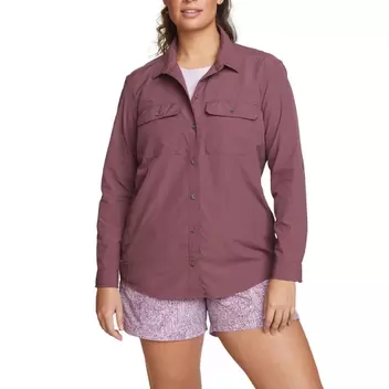 CAMISA MUJER/ MOUNTAIN RIPSTOP ML / EDDIE BAUER