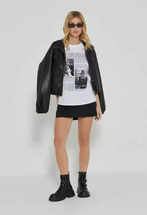 Camiseta para mujer manga corta