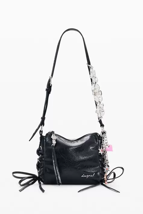 Bolso Efecto Piel charms