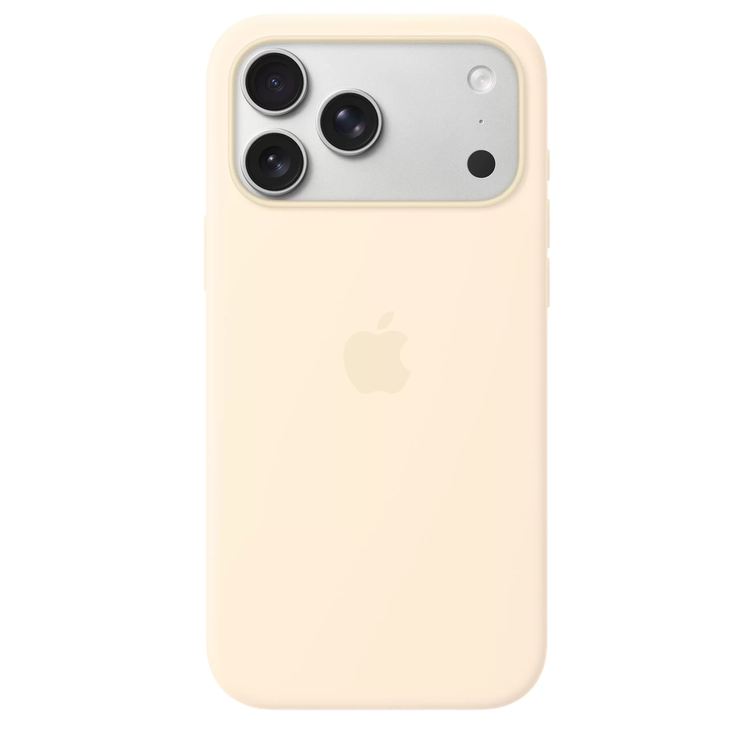 Funda de silicón con MagSafe para el iPhone 17 Pro Max – Color vainilla