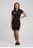 Vestido Midi U.S. POLO ASSN. Negro