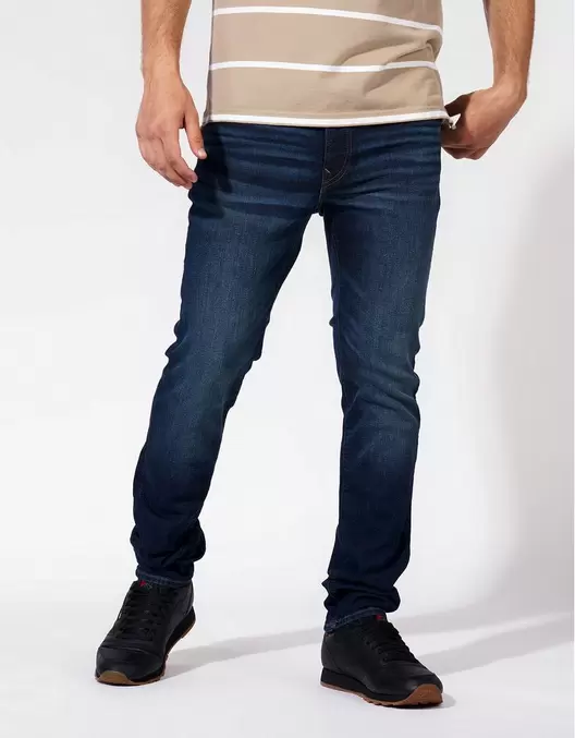 Jean Slim con Parches Ae