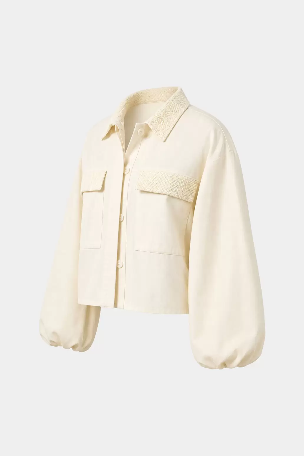 Chaqueta Senda trucker para mujer oversized