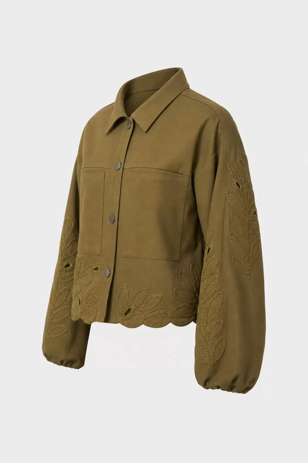 Chaqueta en dril para mujer Runas