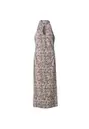 Vestido midi jacquard