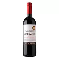 Vino tinto SANTA CAROLINA cabernet sauvignon merlot Blended (750  ml)