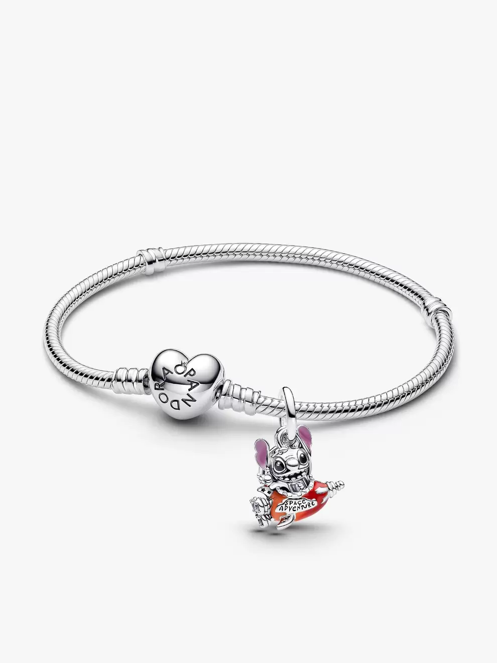 Set de Pulsera con Charms Disney Stitch Aventura Espacial