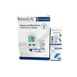 Kit Glucometro Homelife +60 Lanceta + 60 Tiras