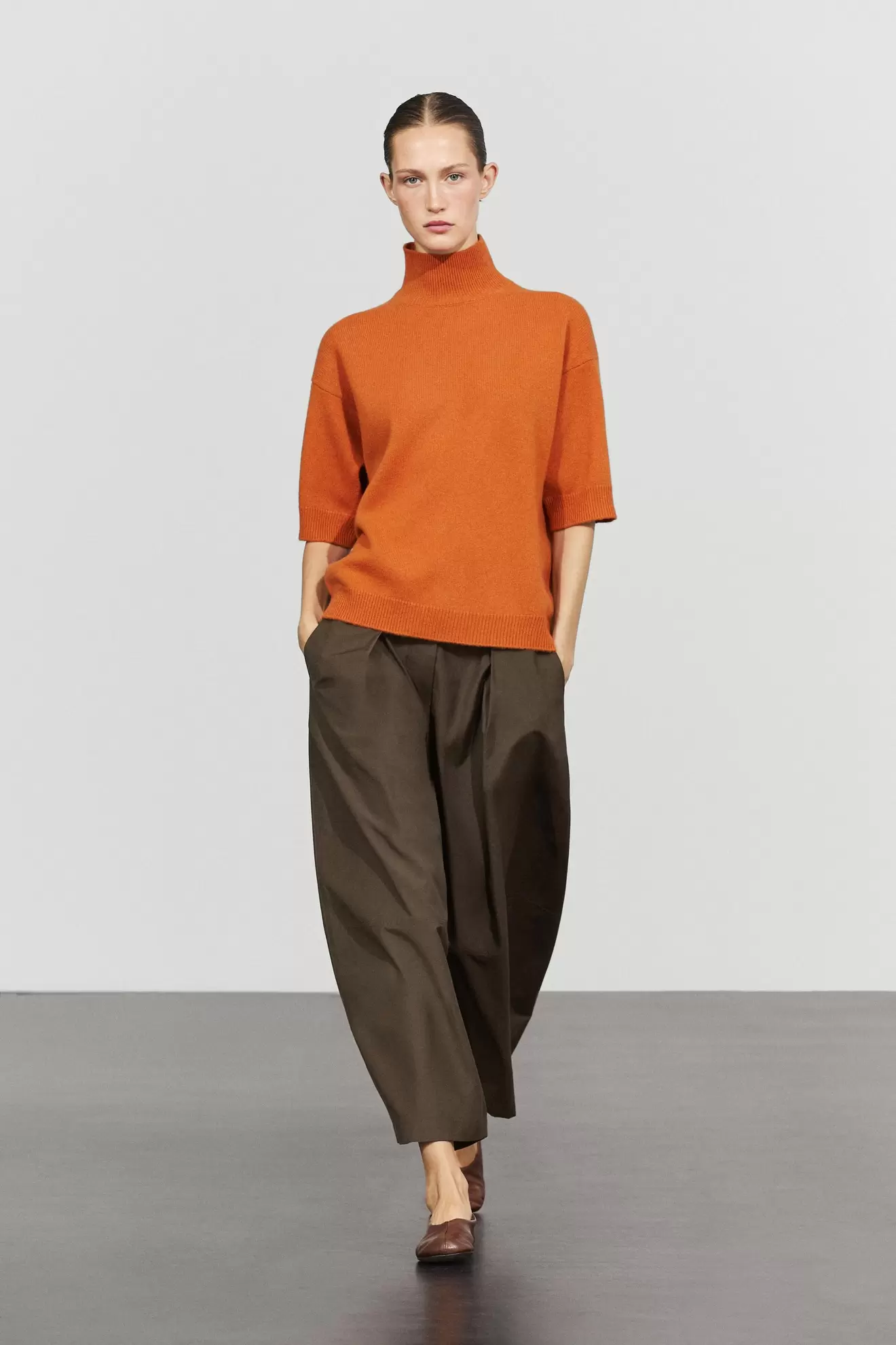 Jersey punto manga corta oversized
