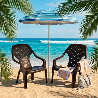 Silla Playera X 2 Und