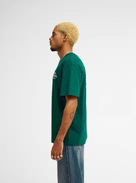Bob Marley Concert Camiseta de manga corta Azul Hombre