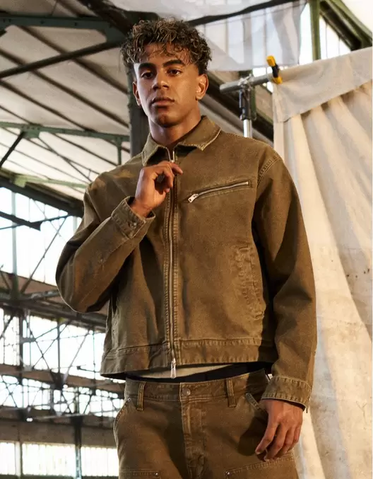 AE x Lamine Yamal Chaqueta Workwear Cropped