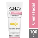 Crema Facial Ponds Clarant B3 Proteccion Solar Fps 30 X 100G