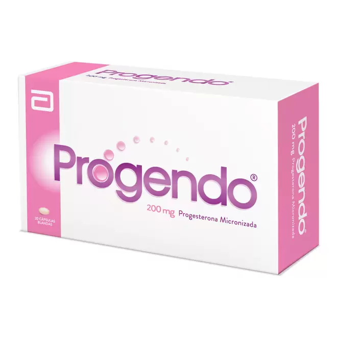 Progendo 200 mg 20 Cápsulas