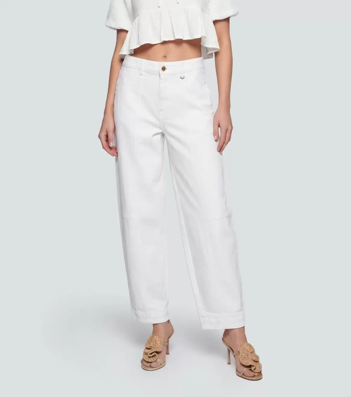 Barcelona Jean Para Mujer Tipo Balloon Con Proceso Tifanny Derek