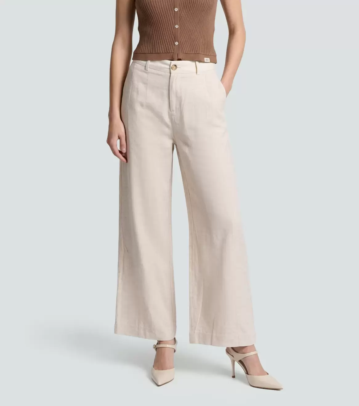 Pantalon Bota Bell Unicolor Derek