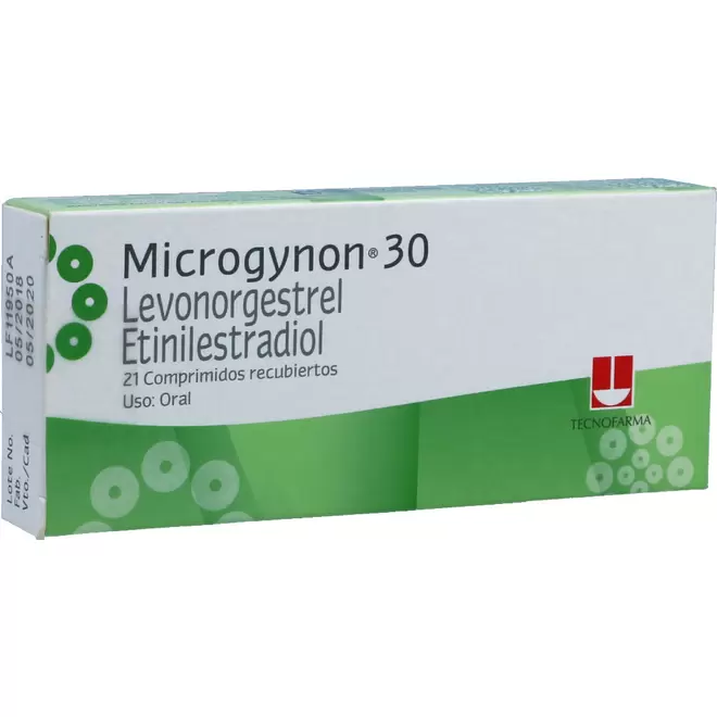 Microgynon 30 21 Grageas
