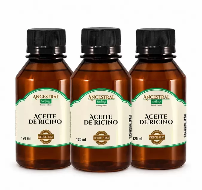 Pack Aceite de Ricino 120 mL 3 Unidades