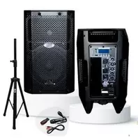 Cabina LyL Sound 8" 1000 W Incluye Base y Microfono