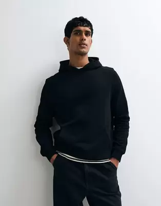 ASOS DESIGN essentials hoodie in black