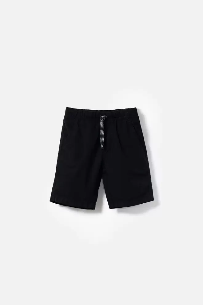 BERMUDA DE MIC CON CORDÓN GRIS PARA NIÑO