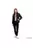 Chaqueta Acolchada Para Mujer Colora Negra