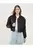 Chaqueta Para Mujer Bomber Color Negro Marca #40080217