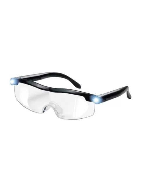 Gafas Lupa Visión De Aumento Con Luz