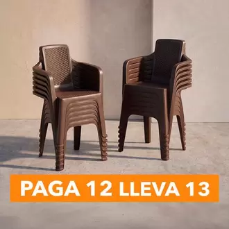 Silla Eterna Con Brazos Paga 12 Lleva 13