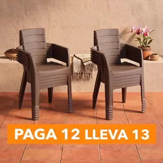 Silla Barú Con Brazos Paga 12 Lleva 13