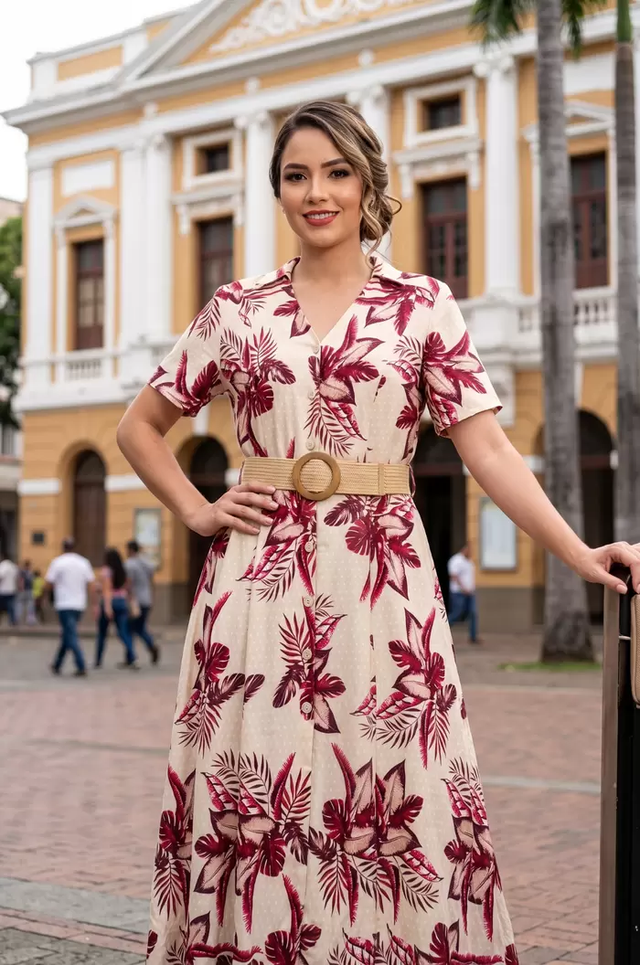 Vestido Clavel