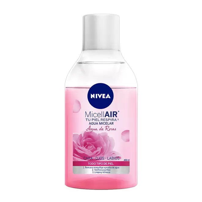 Agua Micelar Facial de Rosas 400 mL