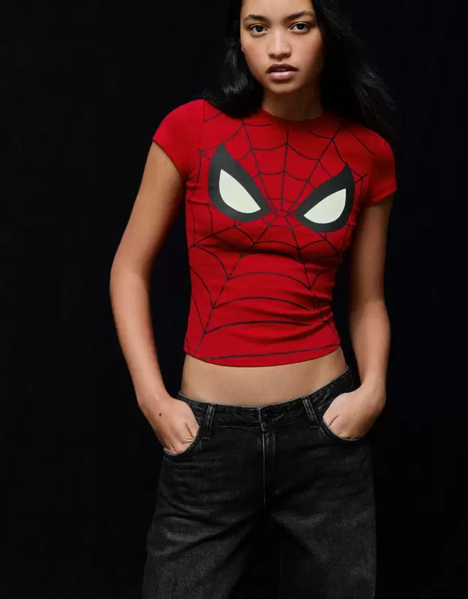 Camiseta ajustada SPIDER-MAN
