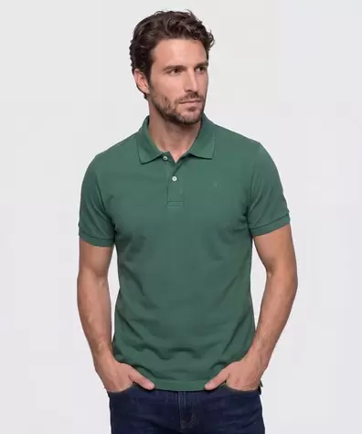 Polo con Bordado Para Hombre