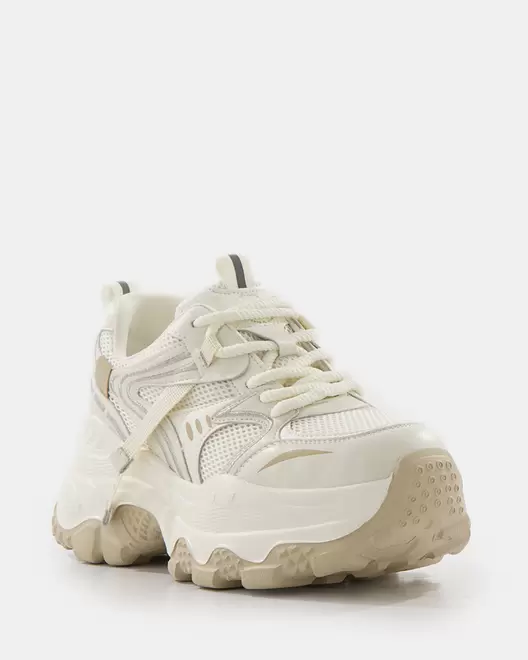 Tenis Chunky con Suela Esculpida - BEIGE