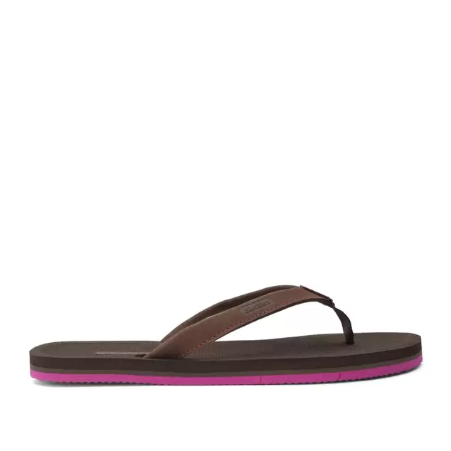 Brahma Sandalia Mujer SB2674 Café Fucsia