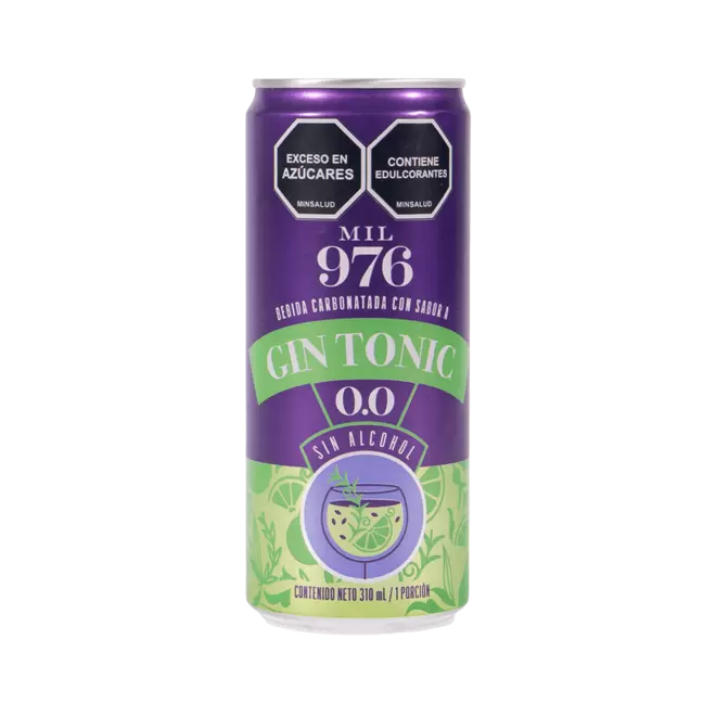 Gin Tonic Mil976 0.0 Lata