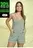 Enterizo Corto Mujer Negro 2256