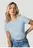 Camiseta Mujer Azul Baby Mp 112398