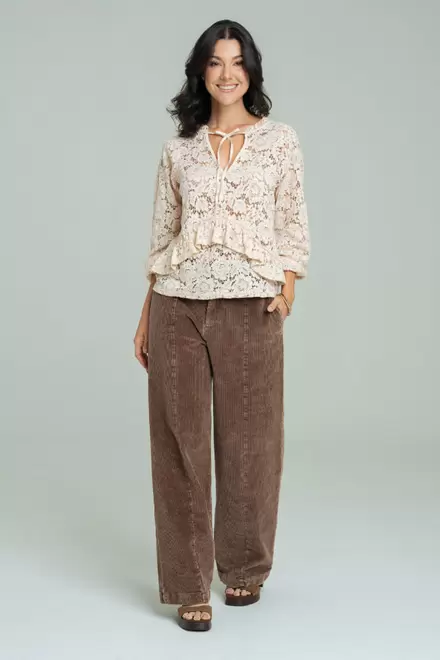 PANTALON BAGGY CORDUROY