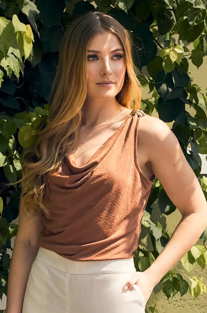 Blusa Crepé