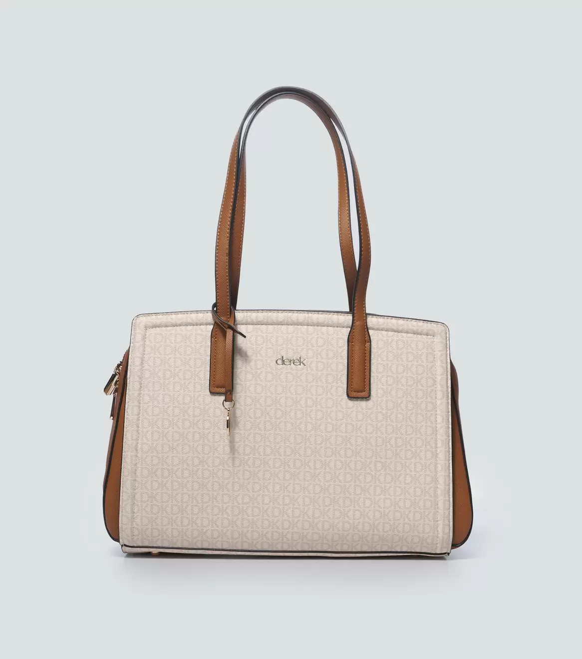 Bolso Tipo Tote Unicolor Derek