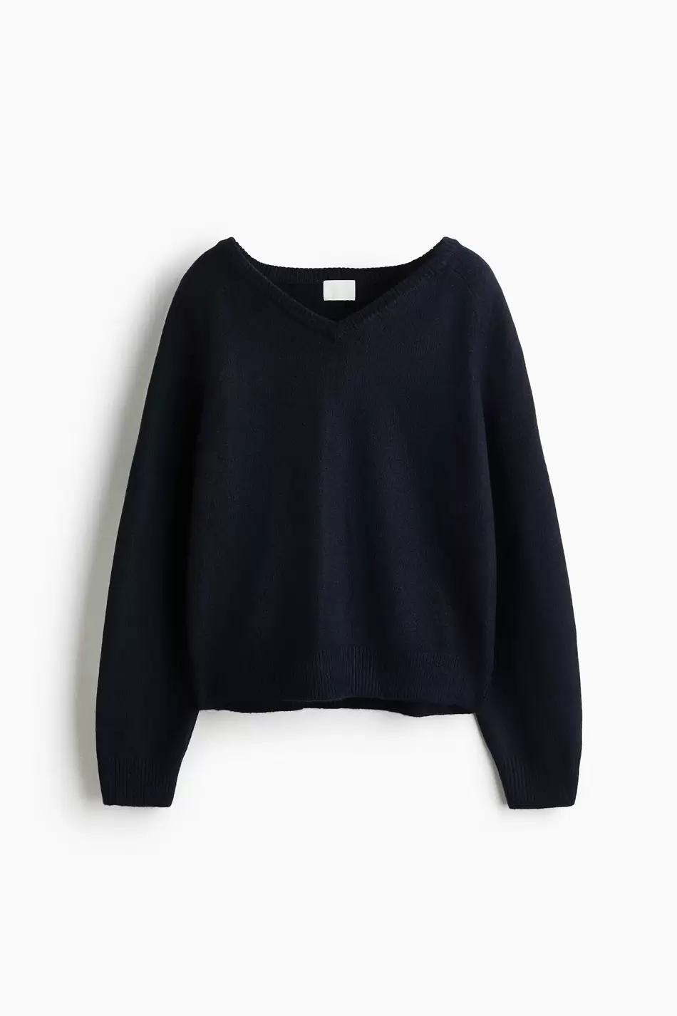 Saco oversize con escote en V