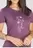 Camiseta Mujer Ciruela Mp 112214