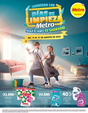 Catálogo Metro en Bucaramanga | dias de limpieza metro 2025 | 2025-08-14T00:00:00.000Z - 2025-08-27T00:00:00.000Z