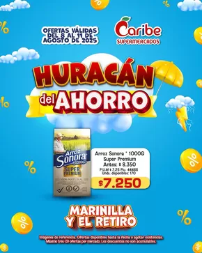 Catálogo Caribe Supermercados en Bucaramanga | Ofertas especiales atractivas para todos | 2025-08-08T00:00:00.000Z - 2025-08-11T00:00:00.000Z
