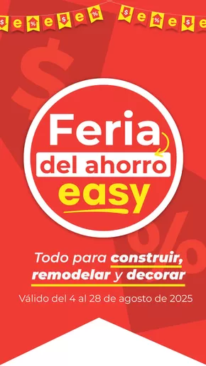 Catálogo Easy | Feria del Ahorro | 2025-08-11T00:00:00.000Z - 2025-08-28T00:00:00.000Z